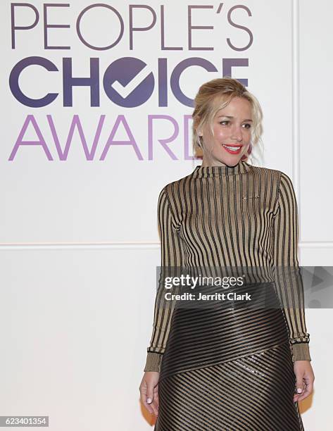 Piper Perabo attends the People's Choice Awards Nominations Press Conference at The Paley Center for Media on November 15, 2016 in Beverly Hills,...