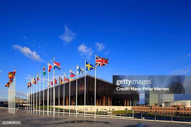 court of justice of the european union (cjeu) - european court of justice stock pictures, royalty-free photos & images