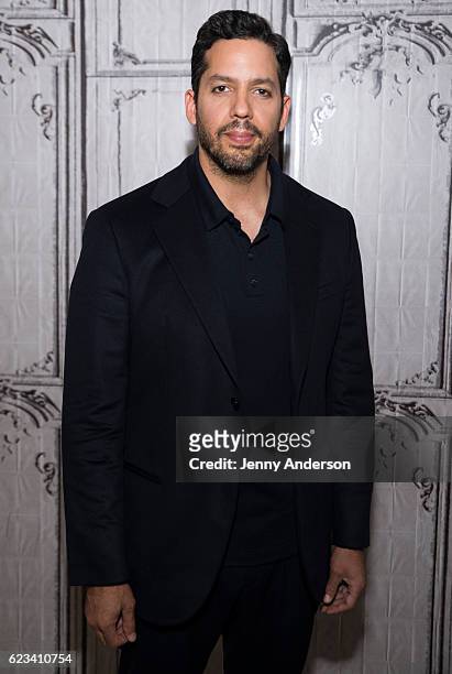 David Blaine attends AOL Build Series at AOL HQ on November 15, 2016 in New York City.