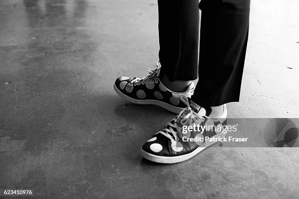 American rock band OK Go band members Damian Kulash, Tim Nordwind, Dan Konopka, and Andy Ross are photographed for The Guardian Magazine on February...