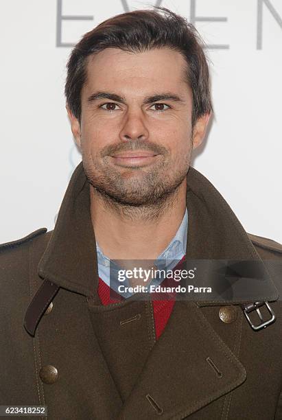 Curi Gallardo attends the 'Clover' photocall at Oscar hotel on November 15, 2016 in Madrid, Spain.