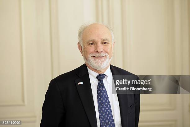 William "Bill" Baer, principal deputy associate attorney general at the U.S. Department of Justice, stands for a photograph after an interview at the...