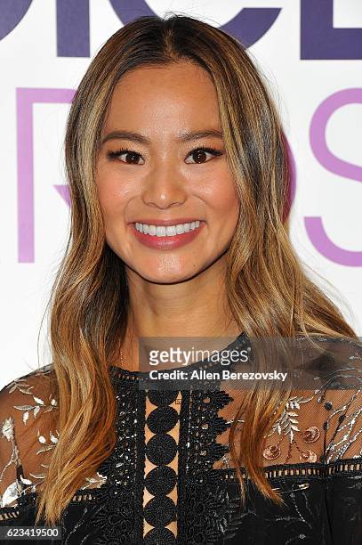 Actress Jamie Chung attends People's Choice Awards Nominations Press Conference at The Paley Center for Media on November 15, 2016 in Beverly Hills,...