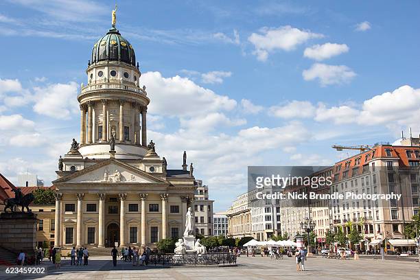neue kirche, berlin, germany - berlin cathedral stock-fotos und bilder