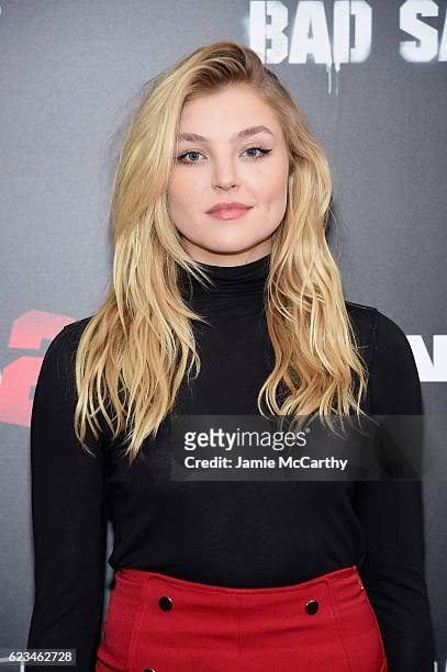 Actress Rachel Hilbert attends the "Bad Santa 2" New York Premiere at AMC Loews Lincoln Square 13 theater on November 15, 2016 in New York City.