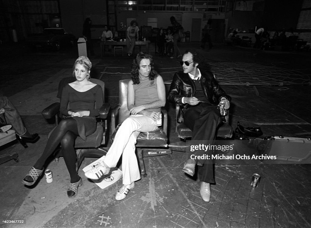 Alice Cooper And Shep Gordon Chatting