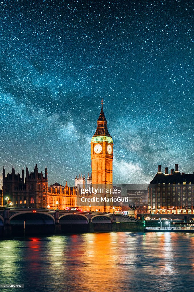 London under the stars