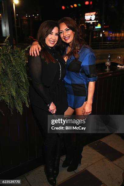 Jacqueline Laurita and Amber Marchese attend the Hard Rock Cafe's 20th Anniversary bash on Tuesday, November 15 in Atlantic City, NJ. The event...