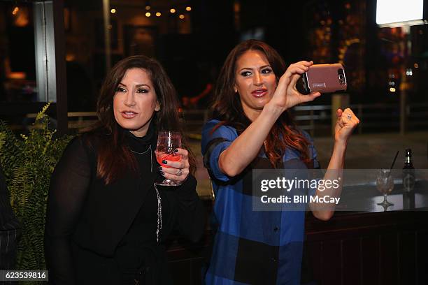 Jacqueline Laurita and Amber Marchese attend the Hard Rock Cafe's 20th Anniversary bash on Tuesday, November 15 in Atlantic City, NJ. The event...