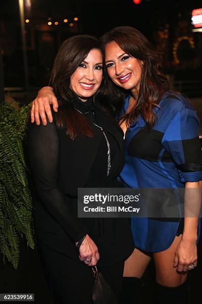 Jacqueline Laurita and Amber Marchese attend the Hard Rock Cafe's 20th Anniversary bash on Tuesday, November 15 in Atlantic City, NJ. The event...