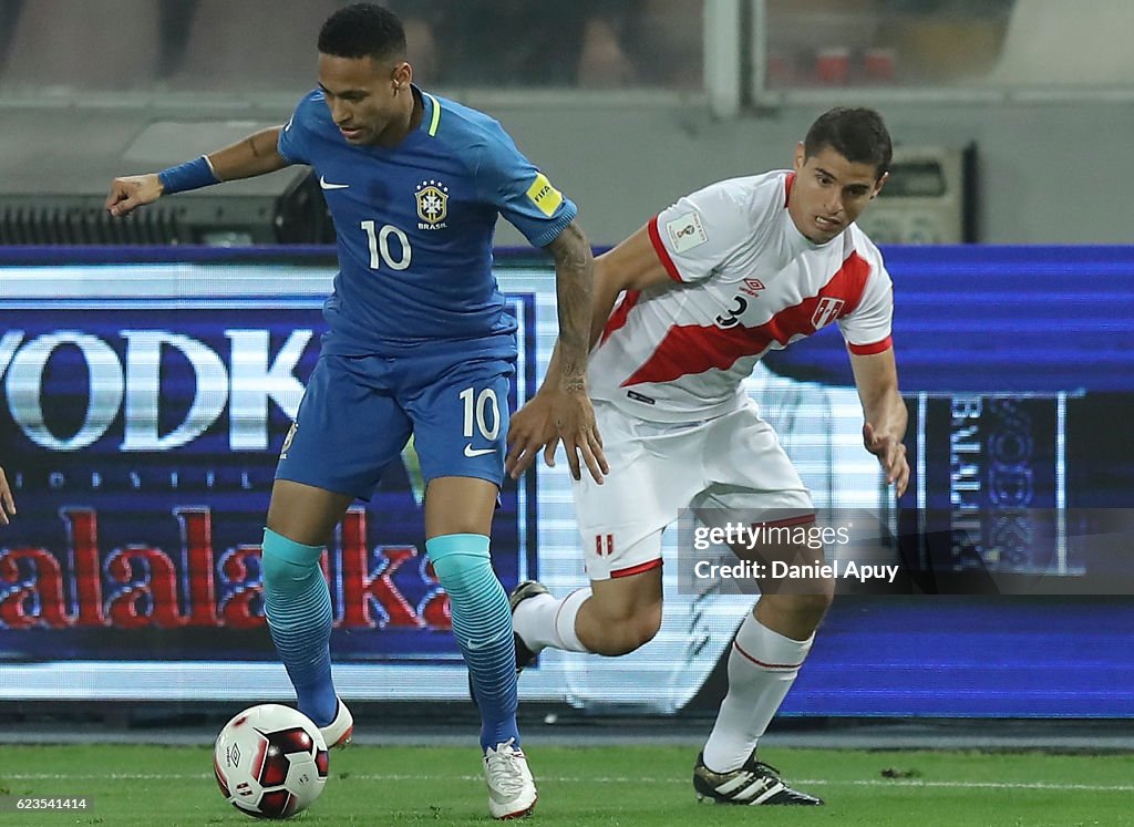 Peru v Brazil - FIFA 2018 World Cup Qualifiers