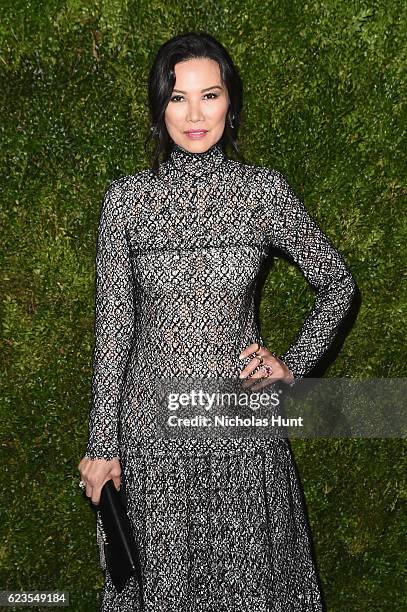 Wendi Murdoch attends the MoMA Film Benefit presented by CHANEL, A Tribute To Tom Hanks at MOMA on November 15, 2016 in New York City.