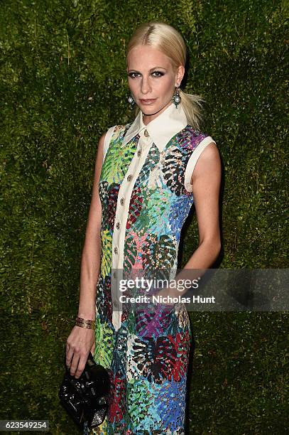 Poppy Delevingne attends the MoMA Film Benefit presented by CHANEL, A Tribute To Tom Hanks at MOMA on November 15, 2016 in New York City.