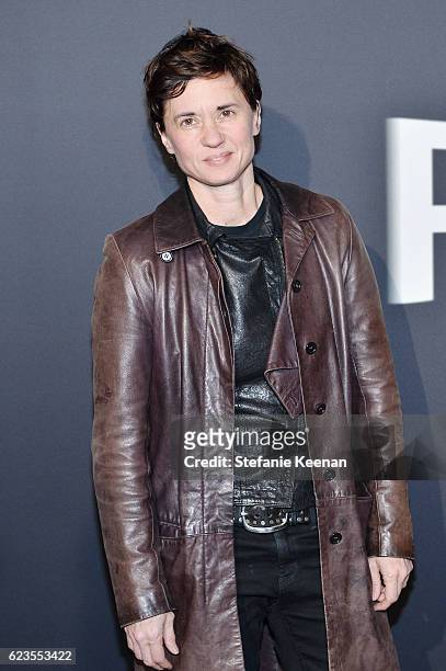 Director Kimberly Peirce attends the premiere of 'Past Forward', a movie by David O. Russell presented by Prada on November 15, 2016 at Hauser Wirth...