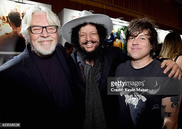 Recording artists Bob Seger, Don Was, and Ryan Adams attend Hollywood Gala celebrating Capitol Records 75th Anniversary on November 15, 2016 in Los...