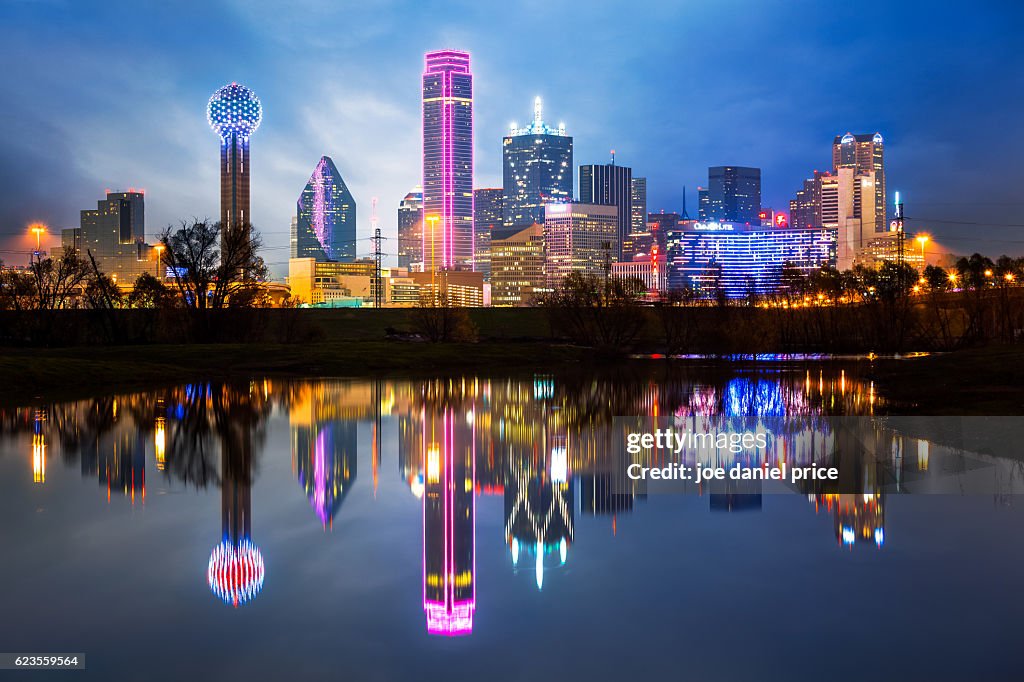 Skyline, Dallas, Texas, America