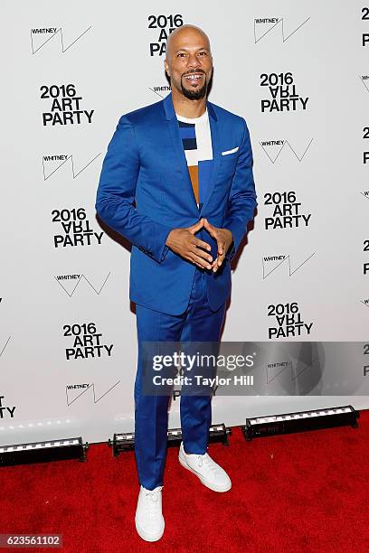 Common attends the 2016 Whitney Art Party at The Whitney Museum of American Art on November 15, 2016 in New York City.