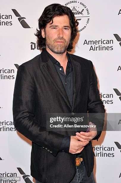 Singer Pete Yorn attends Capitol Records 75th Anniversary Gala at Capitol Records Tower on November 15, 2016 in Los Angeles, California.