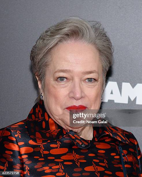 Actress Kathy Bates attends the "Bad Santa 2" New York premiere at AMC Loews Lincoln Square 13 theater on November 15, 2016 in New York City.