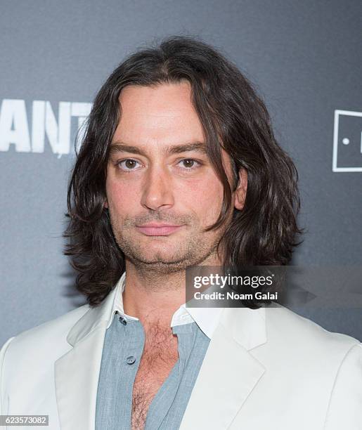 Constantine Maroulis attends the "Bad Santa 2" New York premiere at AMC Loews Lincoln Square 13 theater on November 15, 2016 in New York City.