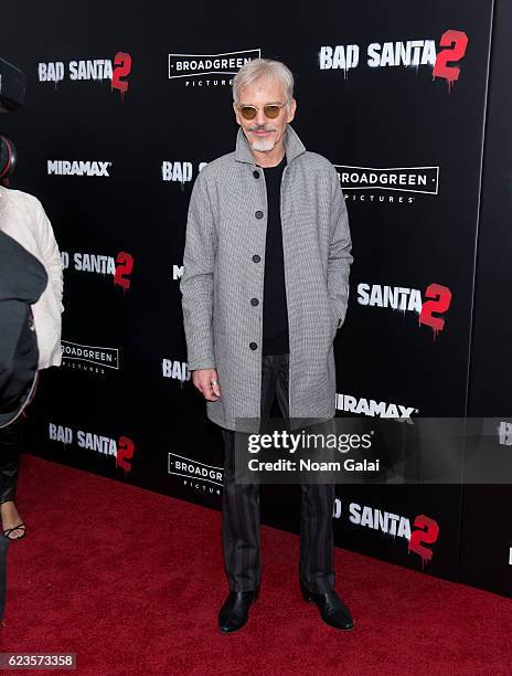 Actor Billy Bob Thornton attends the "Bad Santa 2" New York premiere at AMC Loews Lincoln Square 13 theater on November 15, 2016 in New York City.