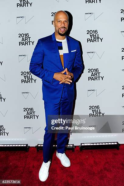 Common attends the 2016 Whitney Art Party at The Whitney Museum of American Art on November 15, 2016 in New York City.