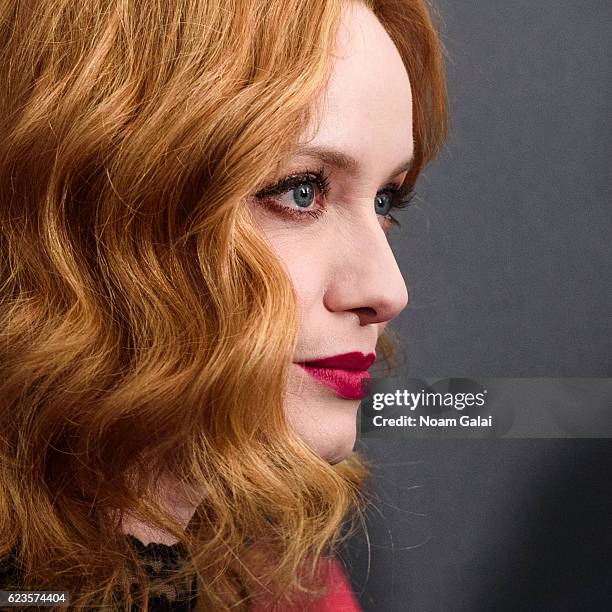 Actress Christina Hendricks attends the "Bad Santa 2" New York premiere at AMC Loews Lincoln Square 13 theater on November 15, 2016 in New York City.