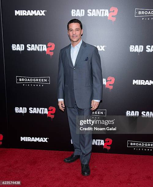 Actor David Alan Basche attends the "Bad Santa 2" New York premiere at AMC Loews Lincoln Square 13 theater on November 15, 2016 in New York City.