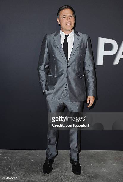 Director David O. Russell arrives at the screening Of David O. Russell's "Past Forward" hosted by Prada at Hauser Wirth & Schimmel on November 15,...