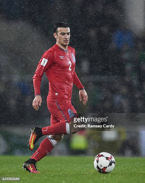 Northern Ireland , Ireland - 11 November 2016; Gara Garayev of Azerbaijan during the FIFA World Cup Group C Qualifier match between Northern Ireland...