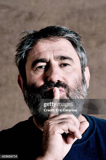 Actor Sergi Lopez is photographed for Self Assignment on October 22, 2016 in Montpellier, France.