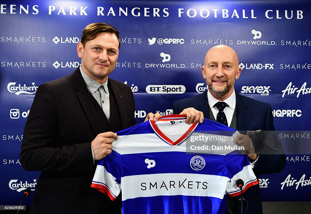 Queens Park Rangers Unveil Ian Holloway As New Manager