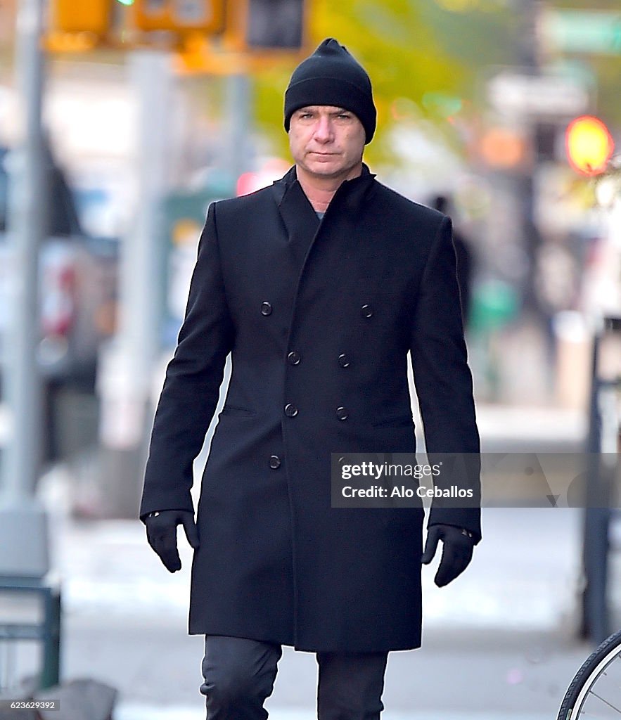 Celebrity Sightings in New York City - November 16, 2016