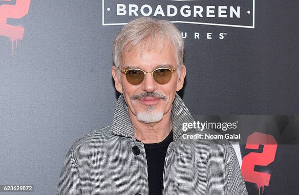 Actor Billy Bob Thornton attends the "Bad Santa 2" New York premiere at AMC Loews Lincoln Square 13 theater on November 15, 2016 in New York City.