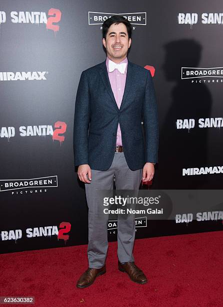 Daniel Hammond attends the "Bad Santa 2" New York premiere at AMC Loews Lincoln Square 13 theater on November 15, 2016 in New York City.