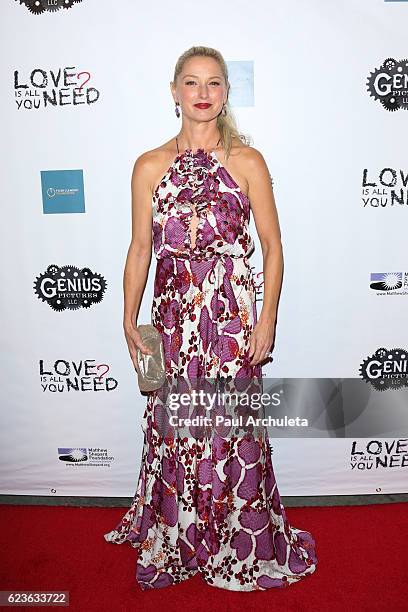 Actress attends the premiere of "Love Is All You Need?" at ArcLight Hollywood on November 15, 2016 in Hollywood, California.