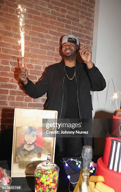 Suss One celebrates his birthday at The Loft on November 15, 2016 in New York City.