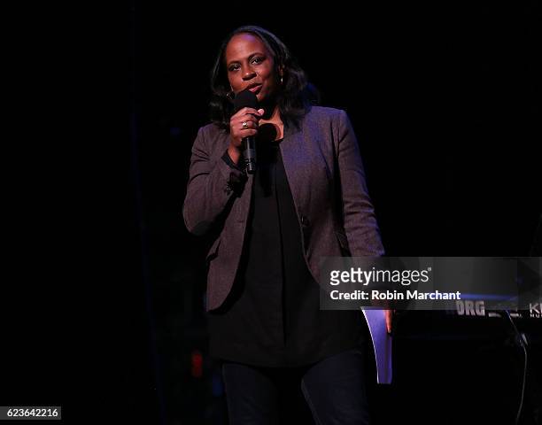 Executive producer Kamilah Forbes attends "The First Noel" Sneak Peek at The Apollo Theater on November 16, 2016 in New York City.