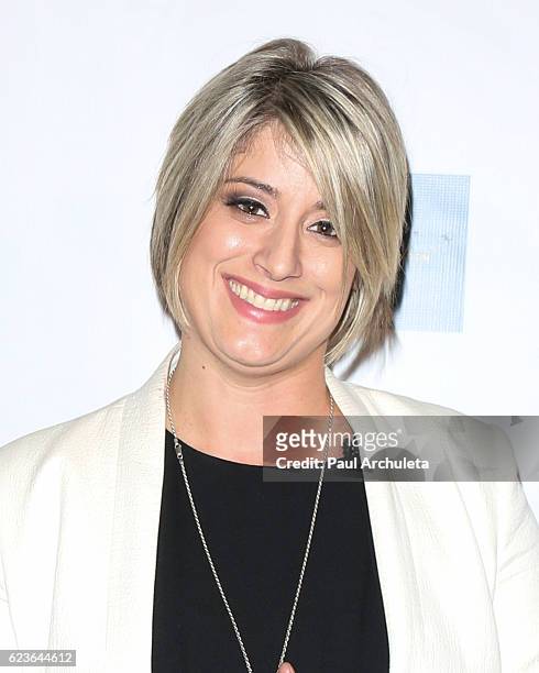 Director Kim Rocco Shields attends the premiere of "Love Is All You Need?" at ArcLight Hollywood on November 15, 2016 in Hollywood, California.