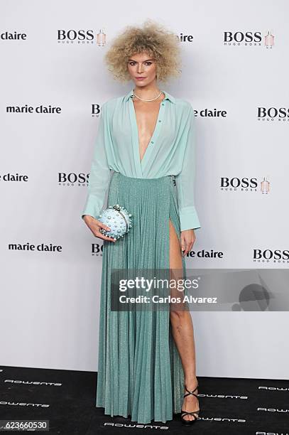 Model Cristina Tosio attends 'Marie Claire Prix De La Moda' Awards 2016 at Florida Park Club on November 16, 2016 in Madrid, Spain.