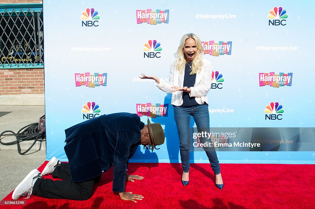 Press Junket For NBC's "Hairspray Live!"