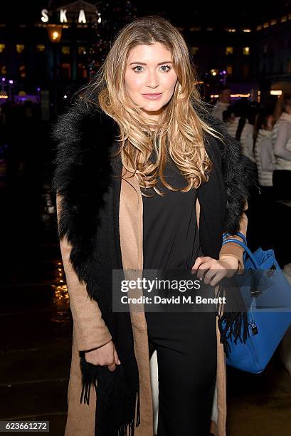 Lauren Hutton attends the opening party of Skate at Somerset House with Fortnum & Mason on November 16, 2016 in London, England. London's favourite...