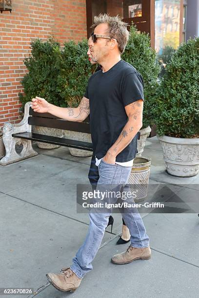 Stephen Dorff is seen on November 16, 2016 in New York City.