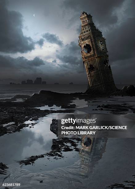 ilustraciones, imágenes clip art, dibujos animados e iconos de stock de illustration depicting global warming - vista de la tierra