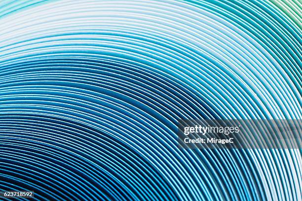 blue color paper stripes stacking - macro photography stock pictures, royalty-free photos & images