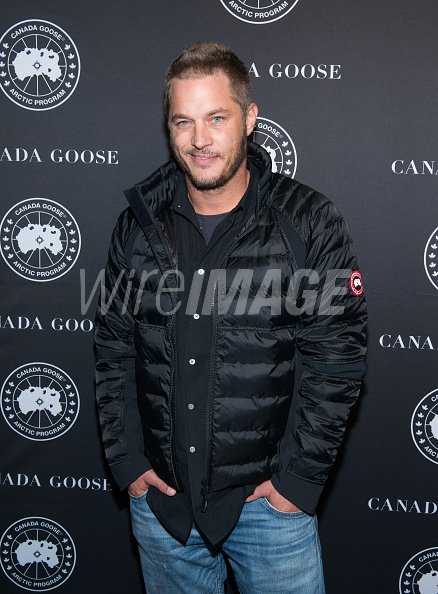 Travis Fimmel attends Canada Gooses...