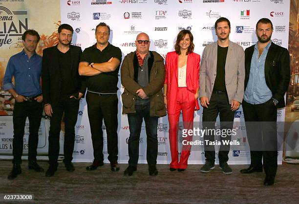 Director Francesco Carrozzini, director Claudio Giovannesi, director Gabriele Muccino, director Gianfranco Rosi, actress Kasia Smutniak, actor...