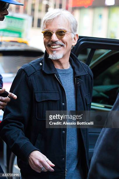 Billy Bob Thornton is seen in Midtown on November 16, 2016 in New York City.