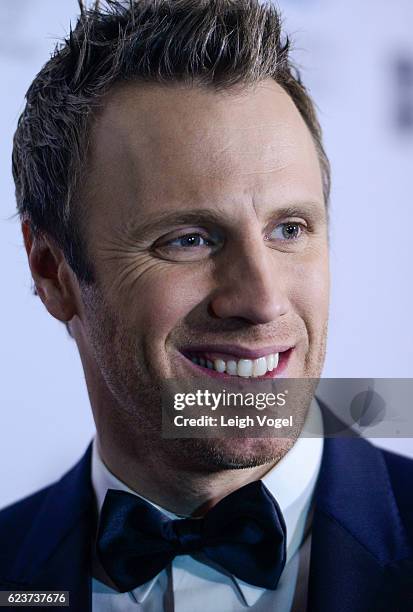 Fraser Walters of the Tenors arrives at the 2016 Gershwin Prize For Popular Song Concert honoring Smokey Robinson at DAR Constitution Hall on...