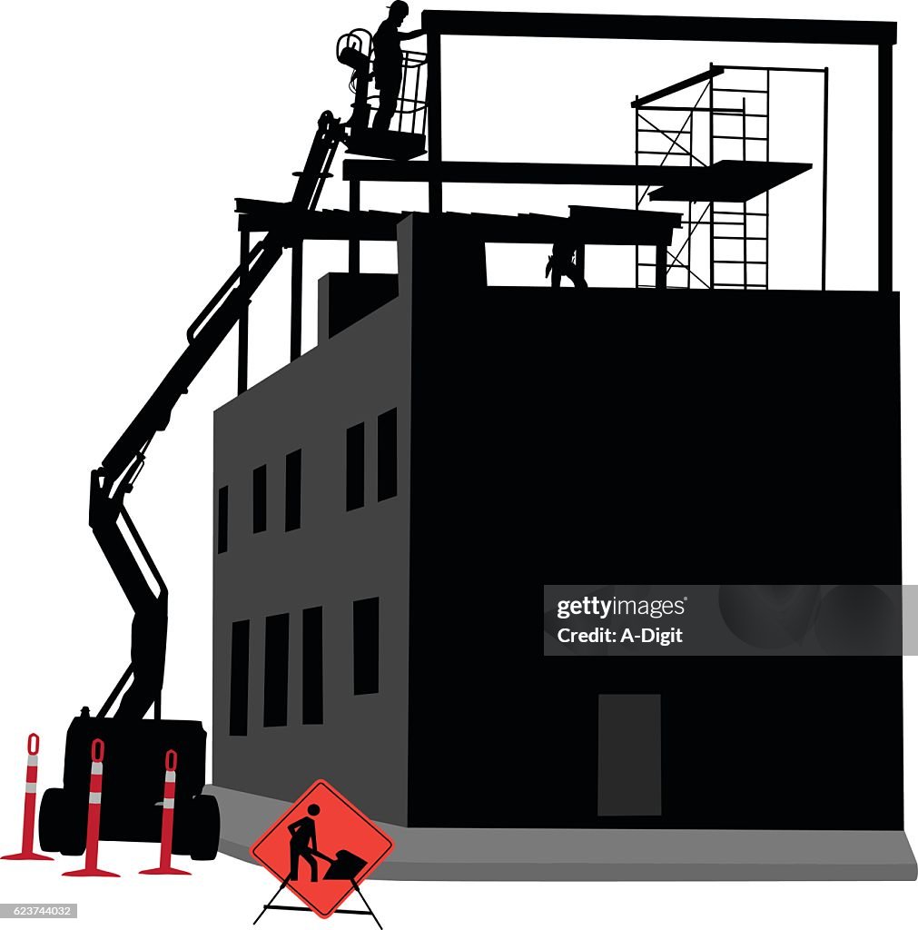 Renovation Lift Silhouette